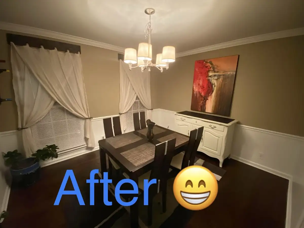 Professional dining room restoration after water damage in Louisville